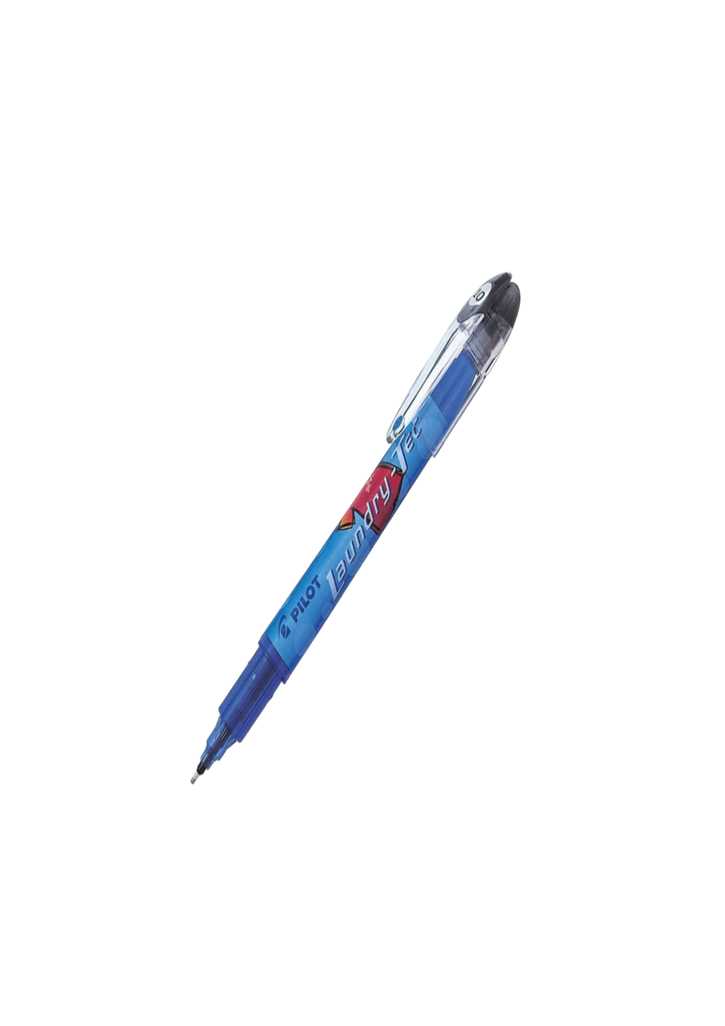 Laundry Marker Pilot Water Resistant Pen Black