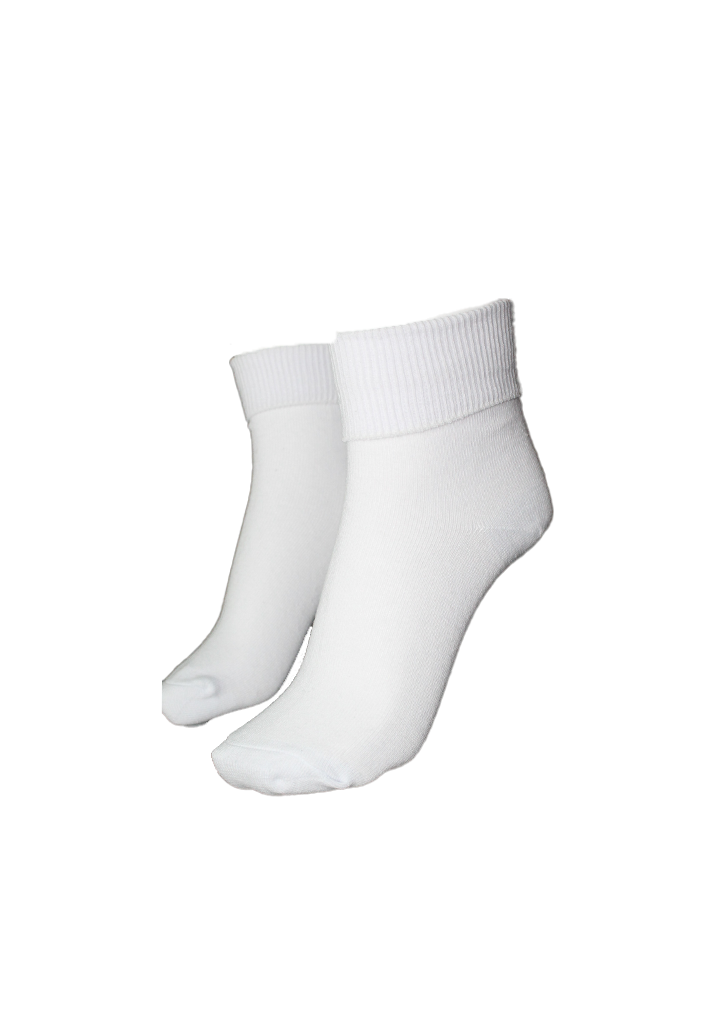 Bunnell Girls Ankle TOT Socks [2 Pack] White